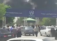 حمله موشکی اسرائیل به سایت تولیدی فردا موتورز در بروجرد